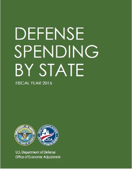 FY2015 Defense Spending By State report cover