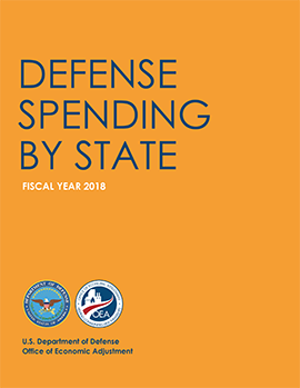 Defense Spending by State Report 2018 cover