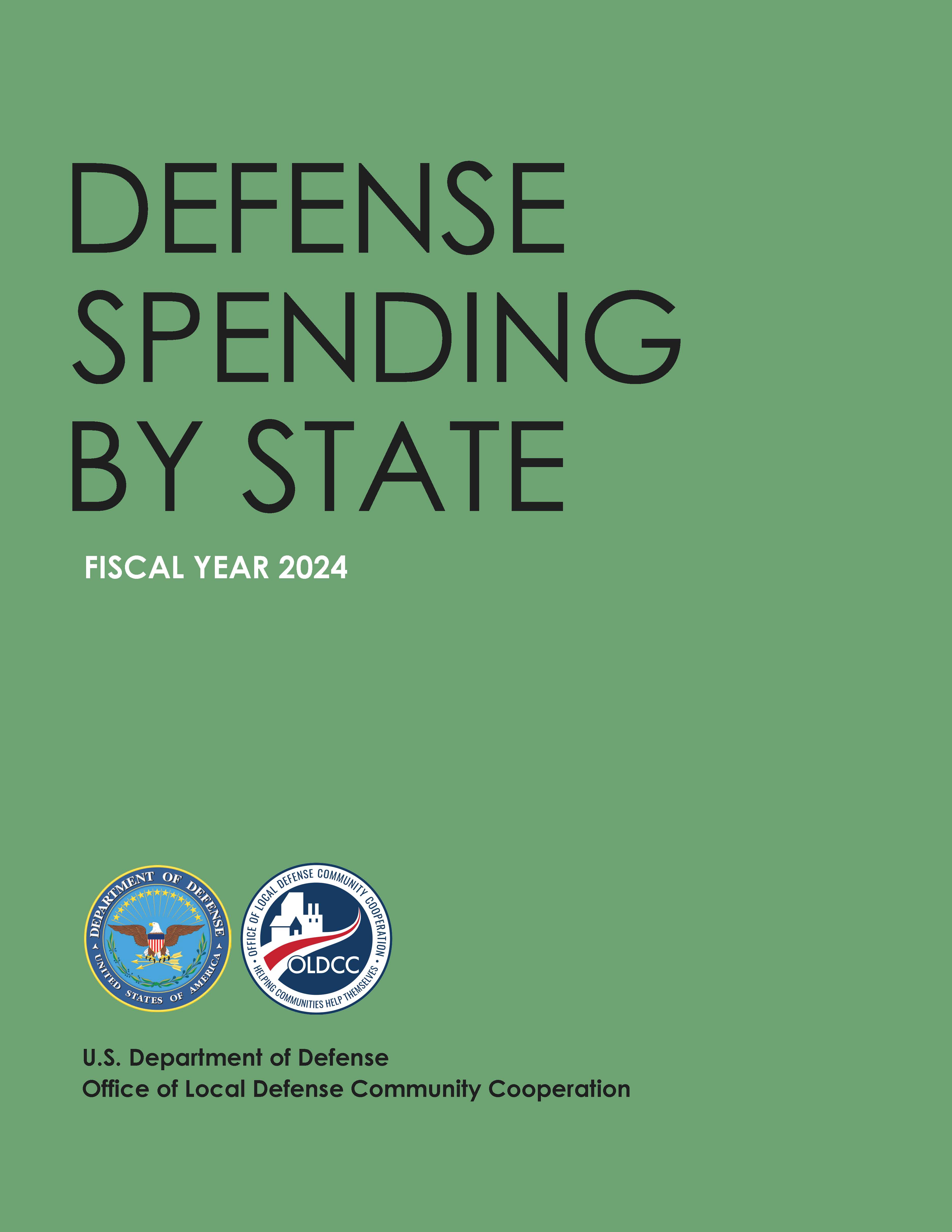 Defense Spending by State Report 2024 cover