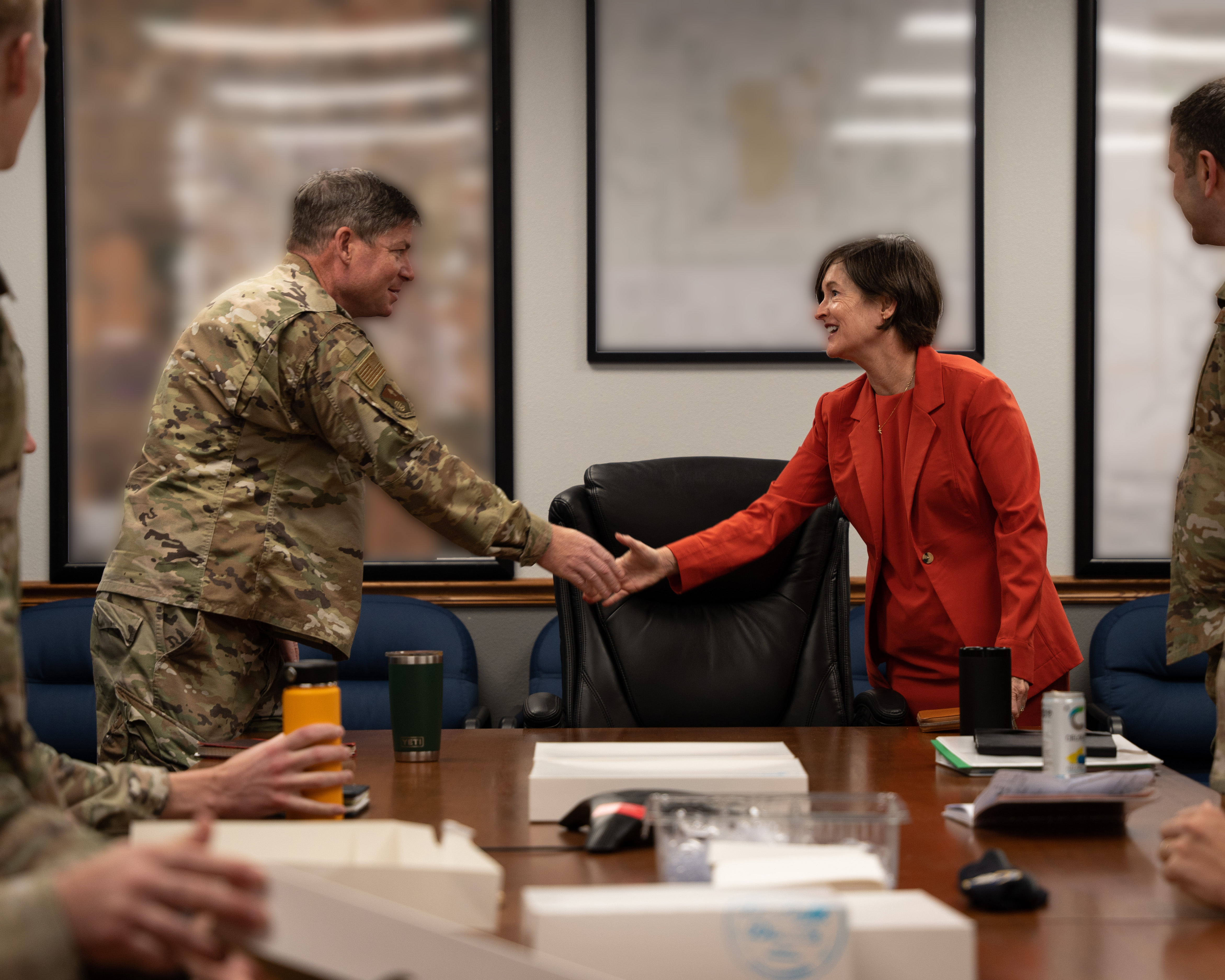 DOD Office of Local Defense Community Cooperation visits Cannon AFB