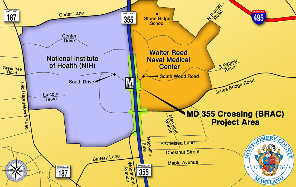 Montgomery County Receives Maryland Quality Initiative ‘Award of Excellence’ for MD 355 Crossing Project in Bethesda