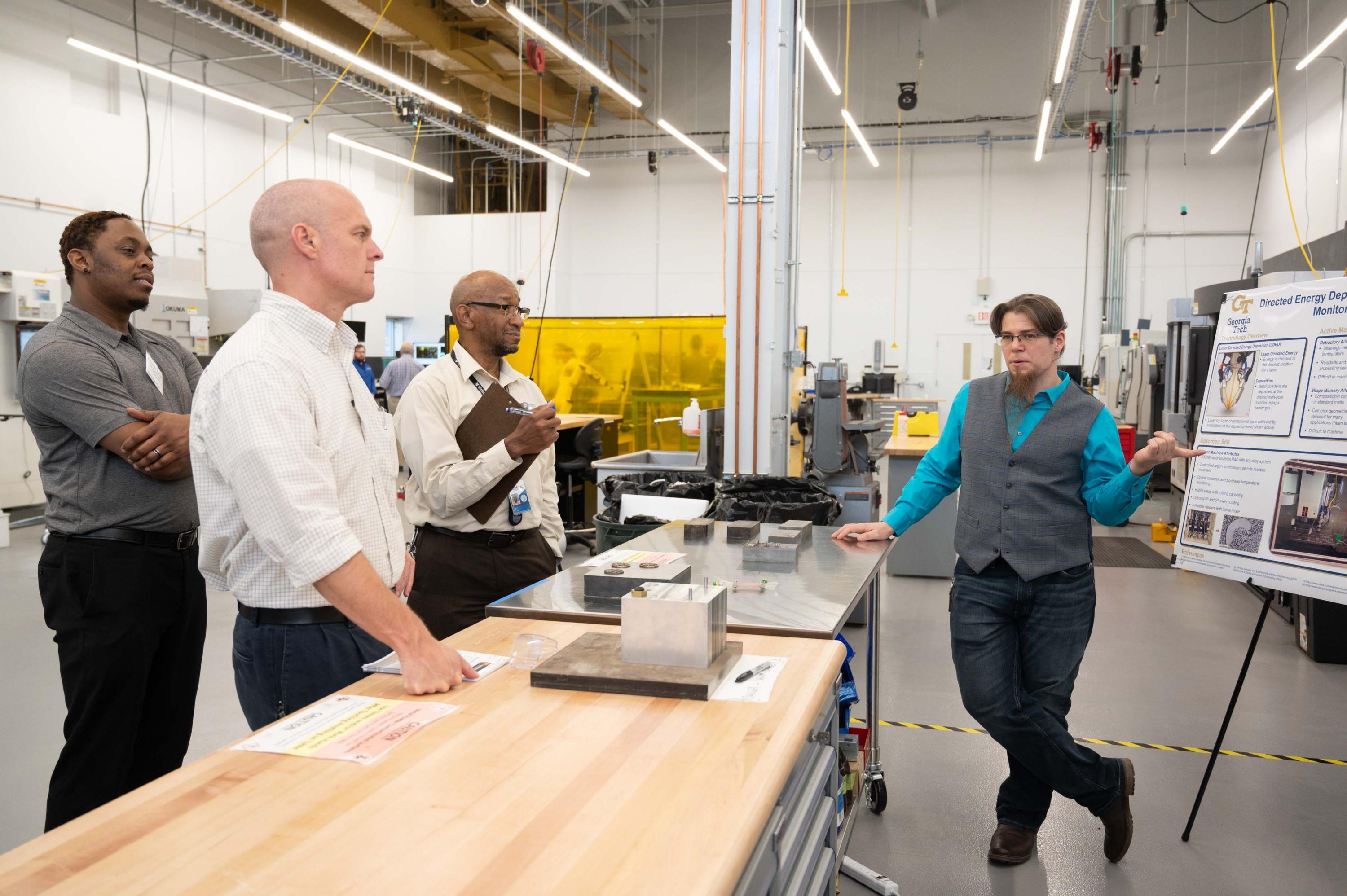 Advanced Manufacturing Pilot Facility Hosts Open House Celebrating Launch of the Georgia Manufacturing 4.0 Consortium